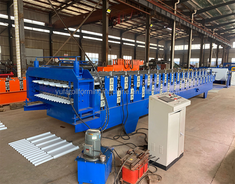 Used double layer roll forming machine sheet bending machine price