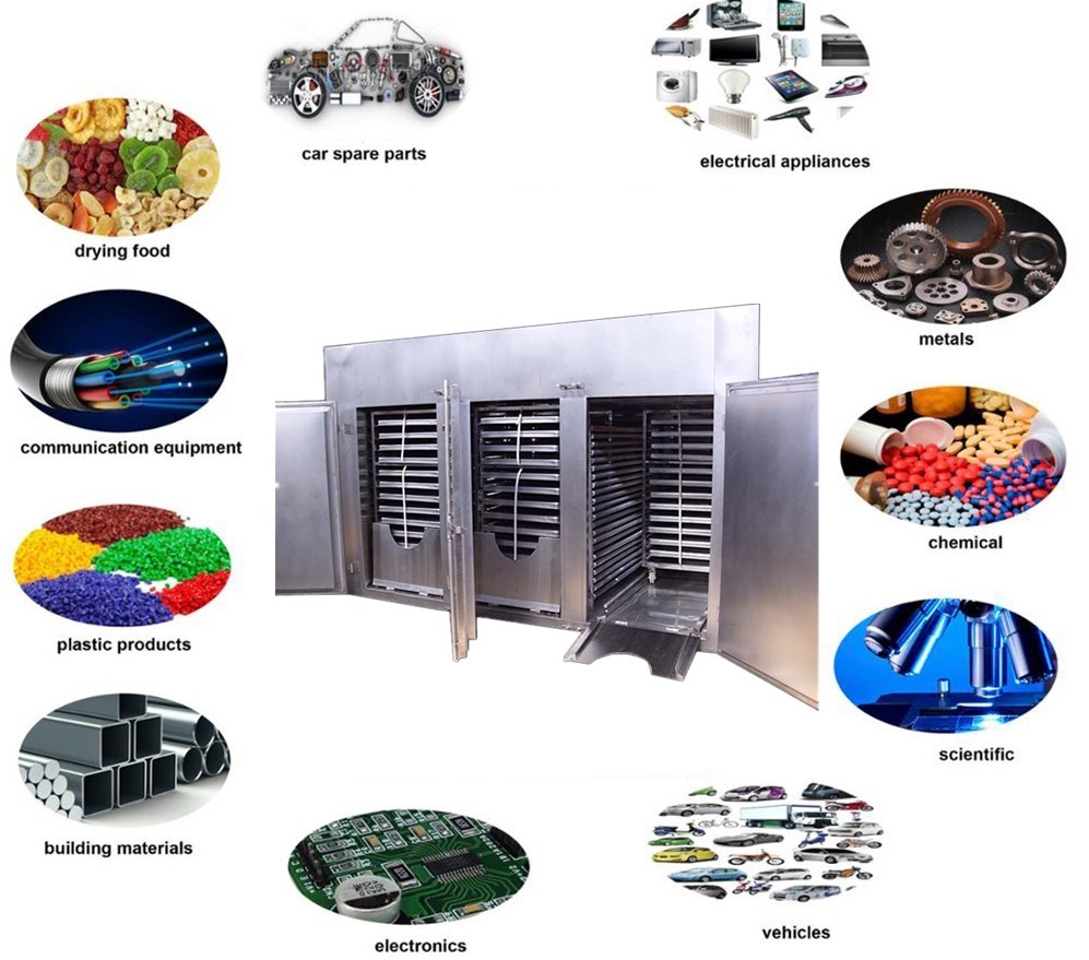 220V electrical apples hot air circulation drying oven machine dryer dehydrator in China