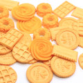 Wholesale Biscuits Butter Cookies Resin Cabochon Flat Back Simulation Food  Beads Kids DIY Toy Decor Room Decoration