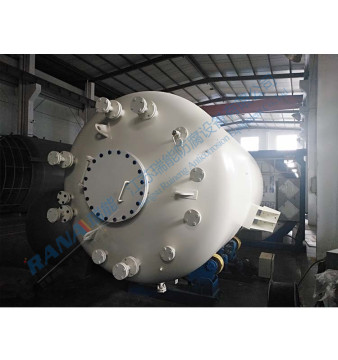 Horizontal Steel Tanks Lined PTFE for Stirring Kettle