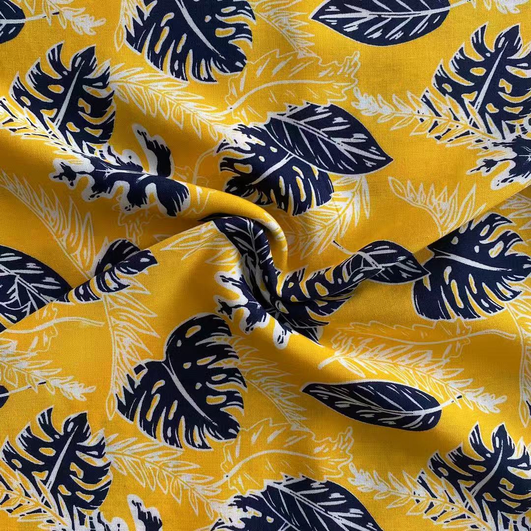 Custom Trending Digital Print Georgette 100 Rayon Fabric for Women Dress