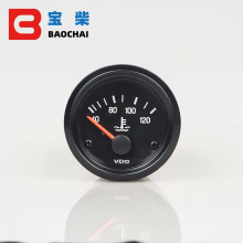 VDO Water Temperature Gauge for 12V/24V Diesel Generator Sets (40-120°C)