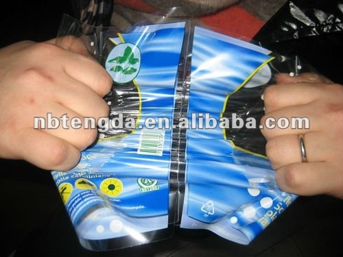 cpp Micro punched plastic Flower Sleeve bag