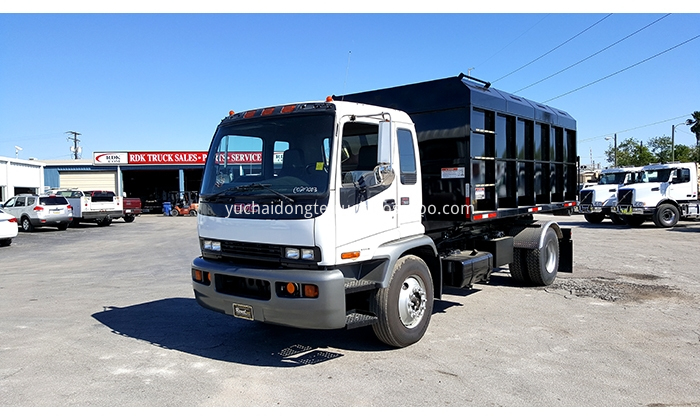 Isuzu Hook Lift Roll Off Truck