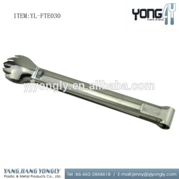 Stainless Steel BBQ tong kitchen mini serving tong ice tong cake tong food tong