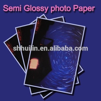 160s factory direct sale inkjet semi glossy Photo Paper a4 size glossy inkjet photo paper