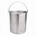 Stainless Steel Stock Pot with raised basket steamer