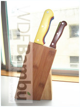 New Product for 2014 Moso Bamboo Knife Storage Block/Holder/Rack