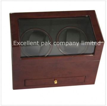 wooden motor automatic watch winder box