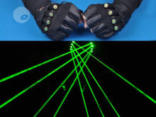 Green Laser Glove/ Green Laser Pointers
