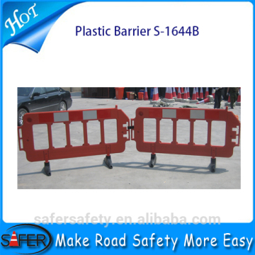 plastic road barricade