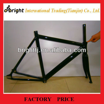 700c fixed gear bike frame in aluminum material
