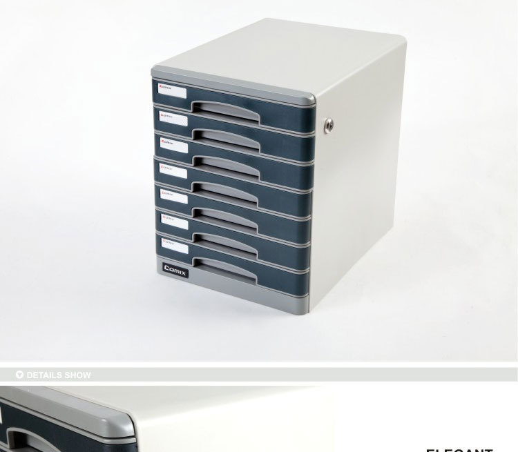 Factory directly sale metal material 7 drawer storage file cabinet