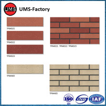 Clinker exterior wall tiles