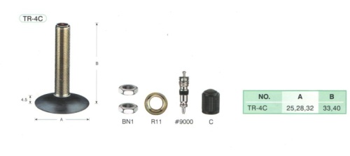 TR4 GT الصمامات لدراجة نارية