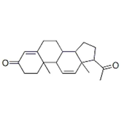 17-acétyl-10,13-diméthyl-1,2,6,7,8,9,14,15,16,17-décahydrocyclopenta [a] phénanthrène-3-one CAS 2625-60-7