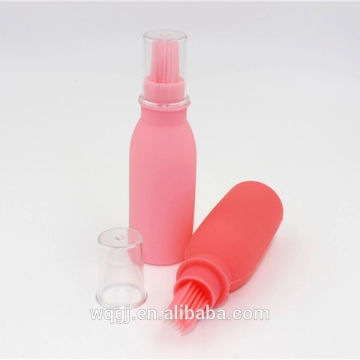 BBQ Silicone Oil Brush Bottle Basting Brush Dispenser