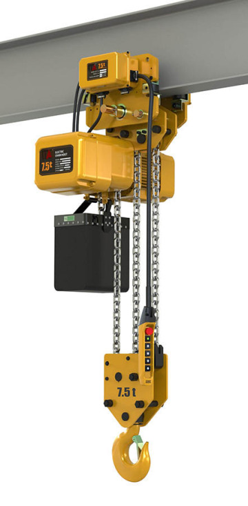 Electric chain hoist 7.5t with trolley ER2