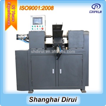 Rebar threading machine and pipe chamfer tool