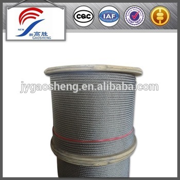 galvanized steel wire rope 10mm