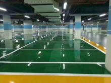 Brilliant green epoxy self-leveling