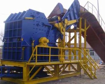 Strong pressure ball press mining production line