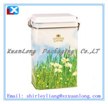 Rectangle Coffee Tin Box