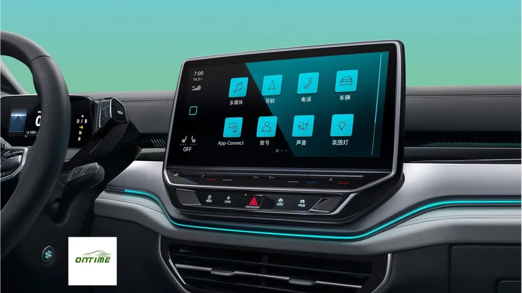 High Speed Cheapest Auto Electrico New 4 Wheels Electric Car and Vehicle Automotives Ontime ID. 6 Electric Car