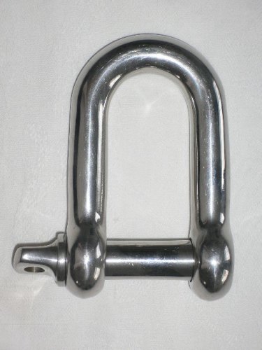 G210 Stainless Steel Shackle with Screw Pin