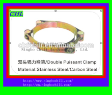 double bolt clamp,power cable clamp, power cord clamp