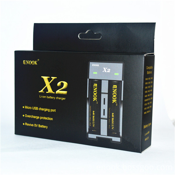  Enook X2 E-cig Battery Charger