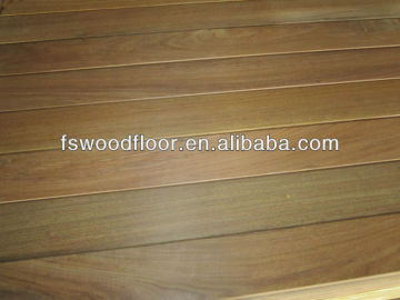 Highly durable smooth ipe outdoor deck flooring