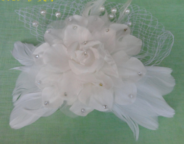 Bridal Hair Flowers, Wedding Hair Accessories, Bridal Headband, Silk Hair Flowers