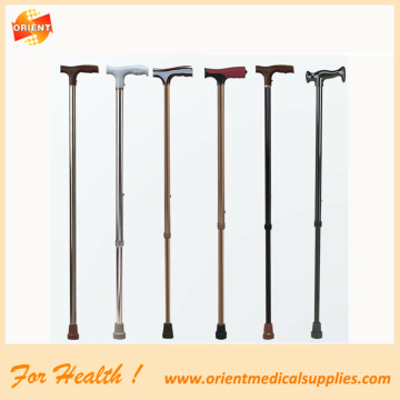 Folding Adjustable Crutch Walking Stick travel stick
