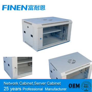 Indoor 4u-12u White Wall Mounted Rack Cabinet