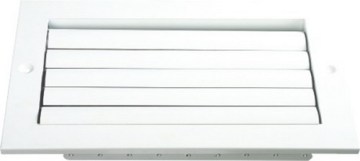 air diffuser (Aluminum curved blade adjustable register))