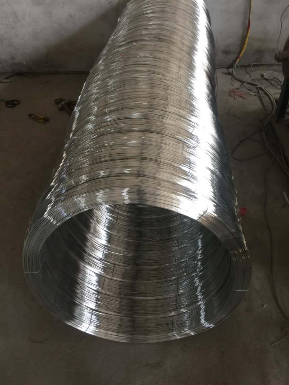 Hot doppad arame Liso Para Cerca 1000 Ovalado Galvanized Steel Oval Wire