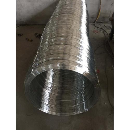 Hot Dipped arame liso para cerca 1000 ovalado Galvanized Steel Oval Wire