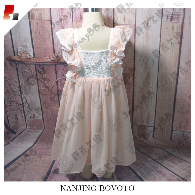 girls smocking dress01