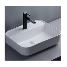 China Manufacturer Wholesale High Grade Counter Top Washbasin Ceramic Art Basin