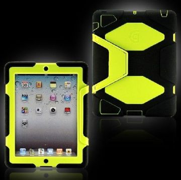 For Ipad Covers Cases , Ipad Case Survivor , Case &amp; Stand Ipad Silicone Skin Case