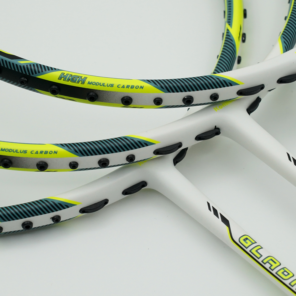 لعبة الكربون الإطار برو مضرب كرة الريشة Carbon Frame Pro Game Badminton Racquet