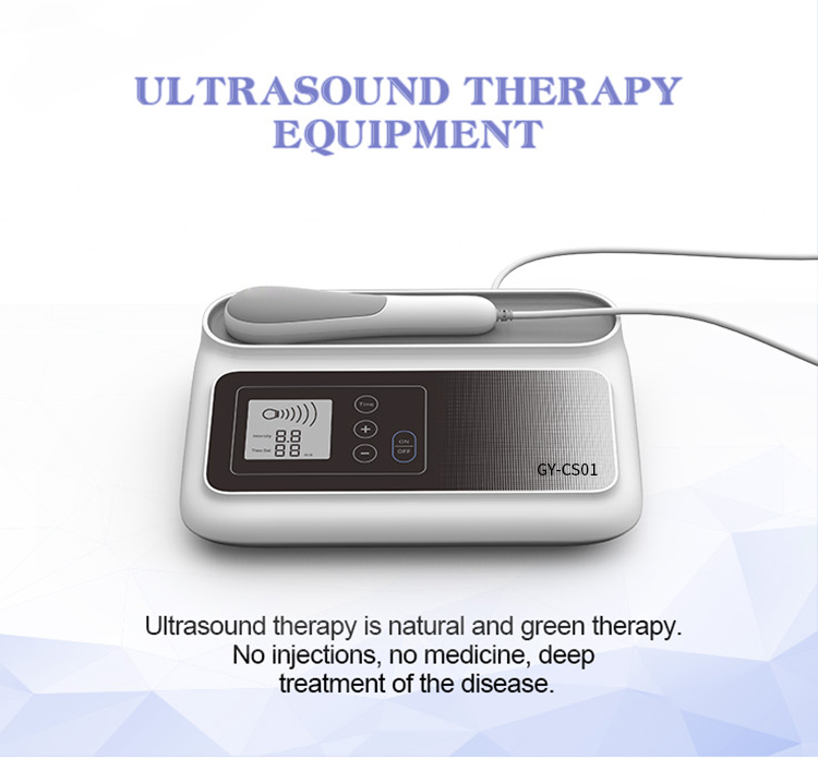 hot sale portable gel probe ultrasound machine for soft injury treatment