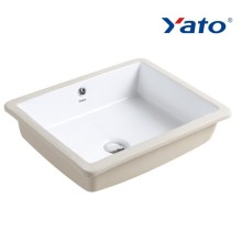 Public sanitary ceramic wash sink undermount sink YC-0020 YATO