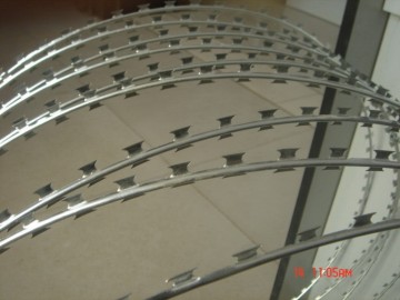 Razor Wire Concertina in coils