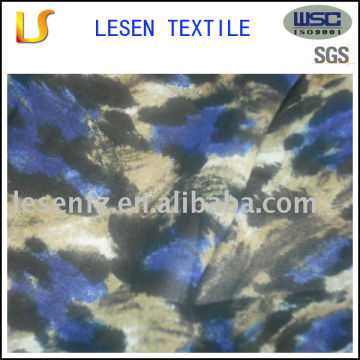 polyester printed chiffon fabric for blouse
