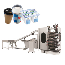 6 Color Curved Surface Plastic Cup Printer for High-Quality Offset Screen Printing