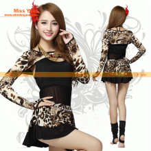 cheap women sexy Leopard belly dance costumes