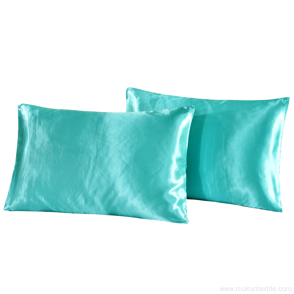 Satin silk Standard Pillow Cases With Envelope Closure