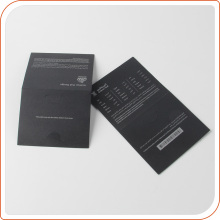 Custom Paper Printed Garment Tag / folding label tag for clothing